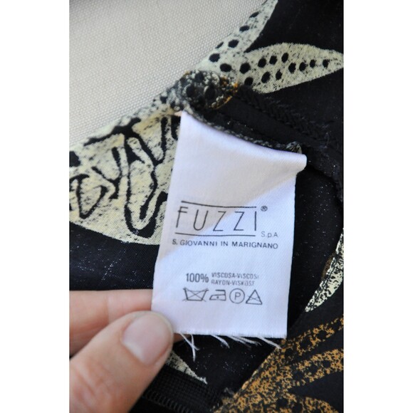 Fuzzi Dress Made in Italy Blondes Novelty Print Mini Dress Seashells XS - Picture 9 of 10